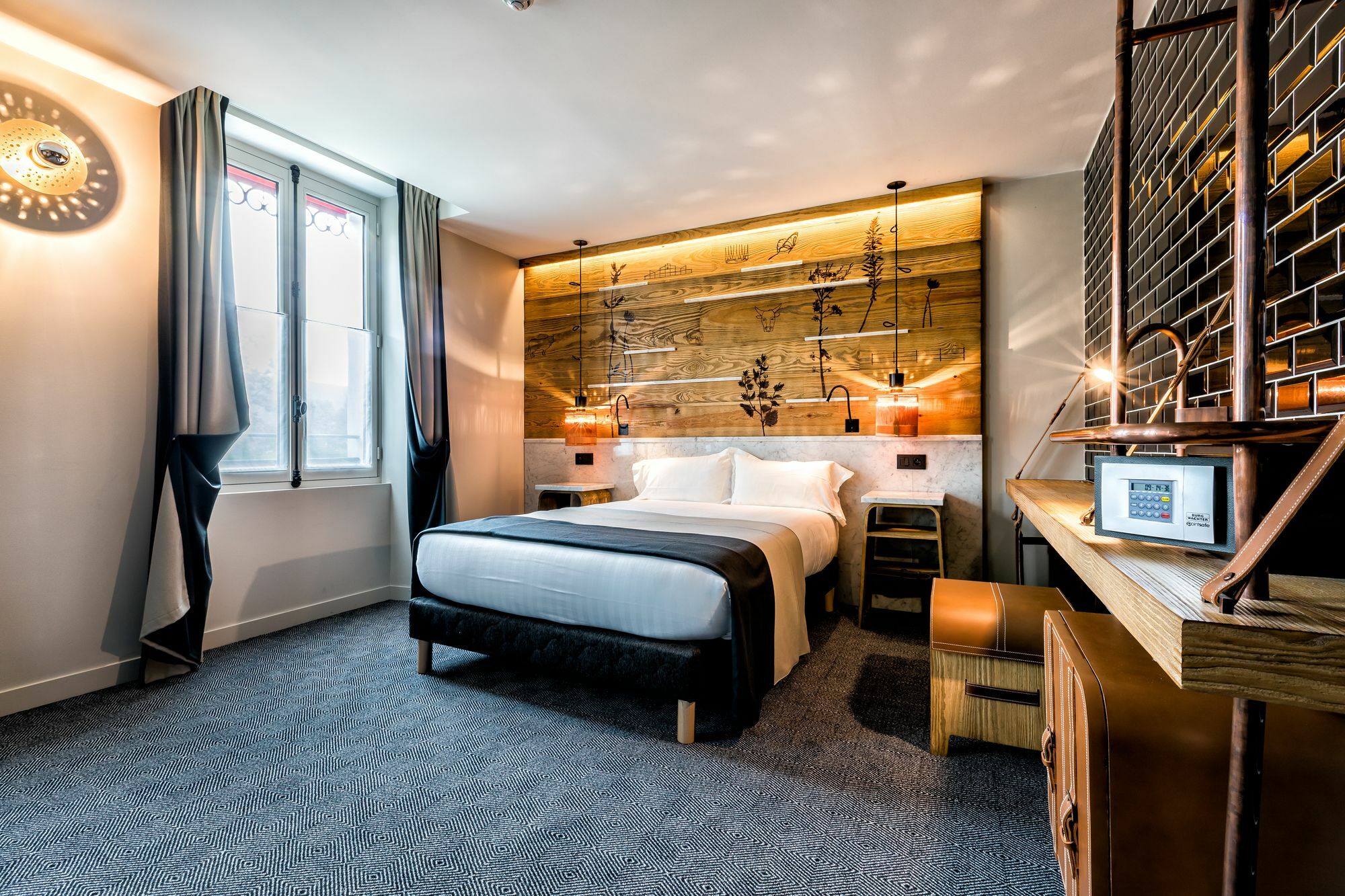 โฮเทล เรสเทอรองต์ โอ เบิฟ กูรอน Hotel ปารีส ภายนอก รูปภาพ